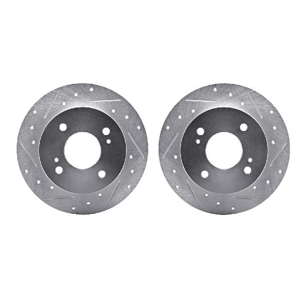 1989-1998 Nissan 240SX Disc Brake Rotor Set - Rear (Dynamic Friction)