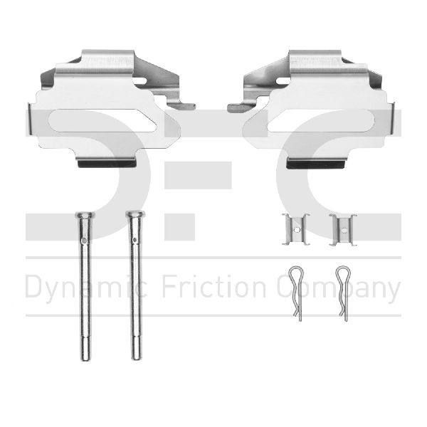 1995-2000 Ford Contour Disc Brake Hardware Kit - Rear (Dynamic Friction)