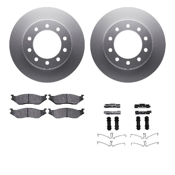 2005-2016 Ford F-550 Super Duty Disc Brake Kit - Front (Dynamic Friction)