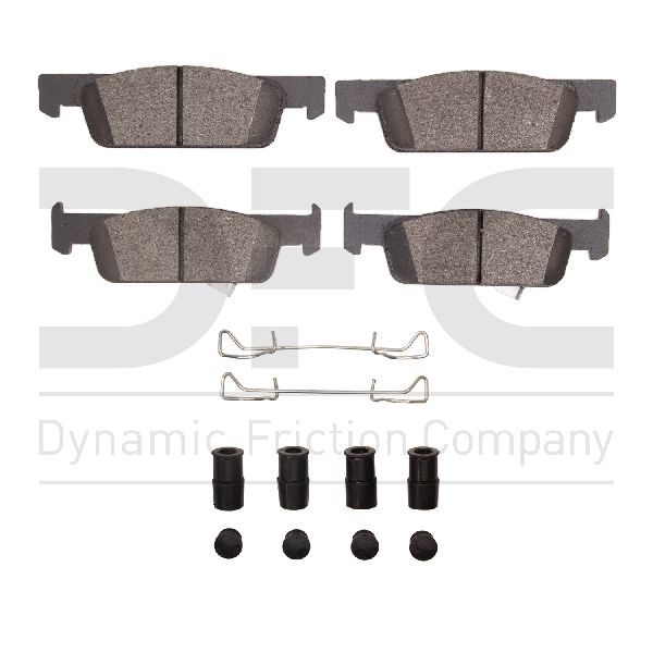2016-2018 Smart Fortwo Disc Brake Pad Set - Front (Dynamic Friction)