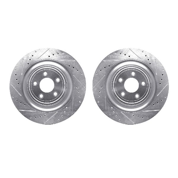 2008-2009 Jaguar XKR Disc Brake Rotor Set - Rear (Dynamic Friction)