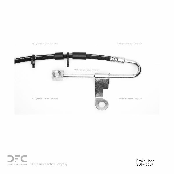 1992-2002 Dodge Viper Brake Hydraulic Hose - Front Left (Dynamic Friction)
