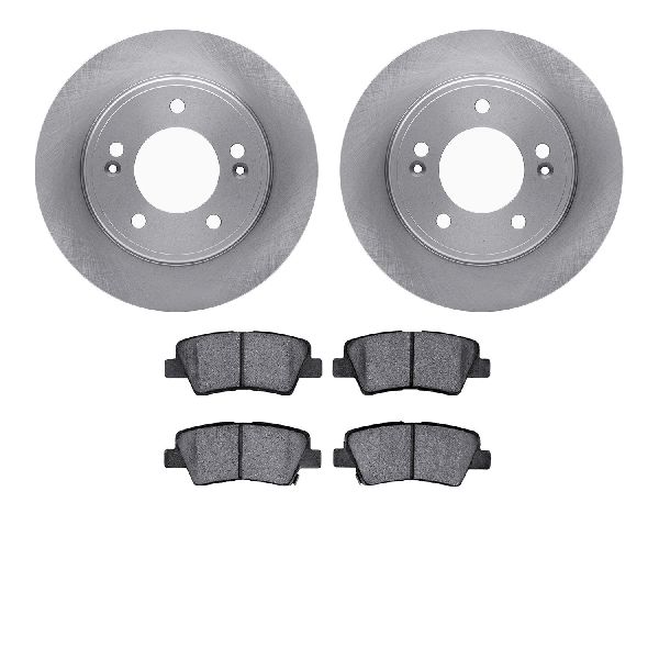 2012-2017 Hyundai Veloster Disc Brake Kit - Rear (Dynamic Friction)