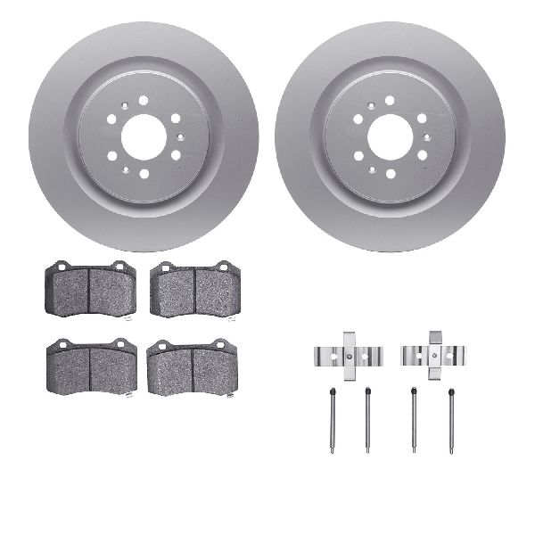 2006-2011 Cadillac STS Disc Brake Kit - Rear (Dynamic Friction)