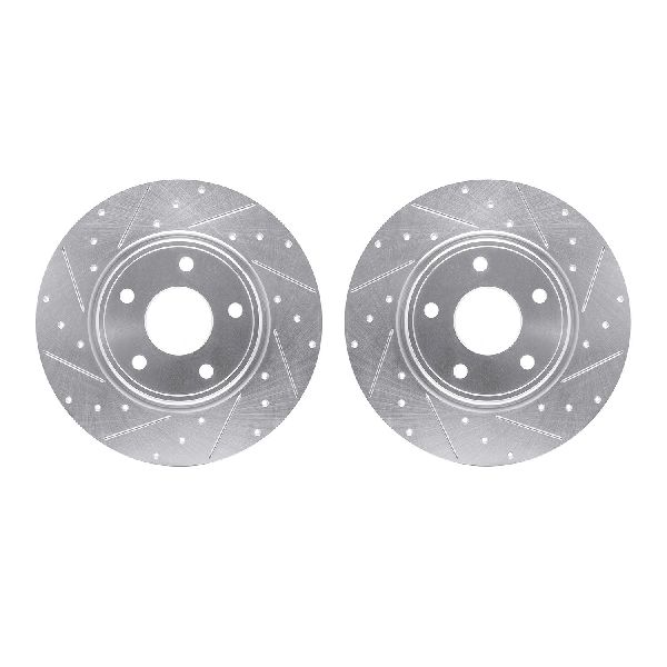 2012-2020 Dodge Journey Disc Brake Rotor Set - Rear (Dynamic Friction)