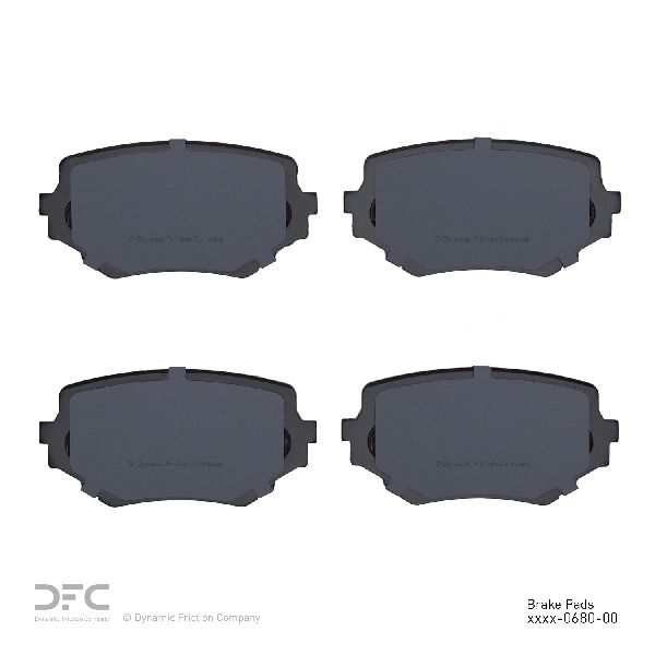 2002-2004 Suzuki XL-7 Disc Brake Pad Set - Front (Dynamic Friction)