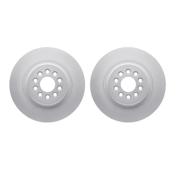 2003-2005 Jaguar S-Type Disc Brake Rotor Set - Rear (Dynamic Friction)