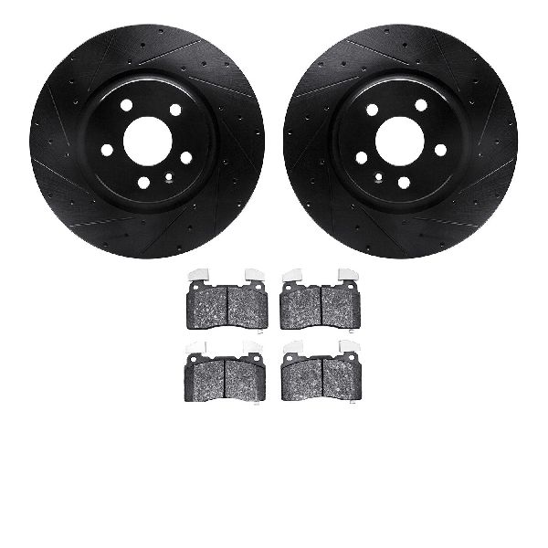 2012-2013 Tesla S Disc Brake Kit - Front (Dynamic Friction)