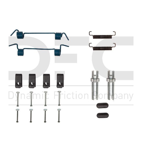 2012-2014 Lincoln Mark LT Parking Brake Hardware Kit - Rear (Dynamic Friction)