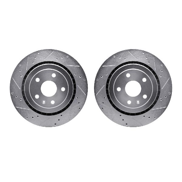 2016-2024 Chevrolet Camaro Disc Brake Rotor Set - Rear (Dynamic Friction)