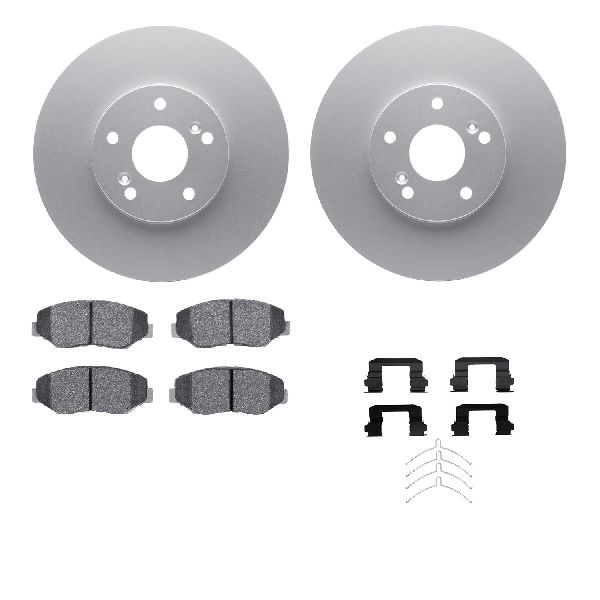 2003-2008 Honda Pilot Disc Brake Kit - Front (Dynamic Friction)