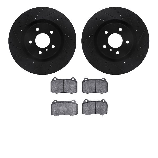 2003-2008 Nissan 350Z Disc Brake Kit - Front (Dynamic Friction)