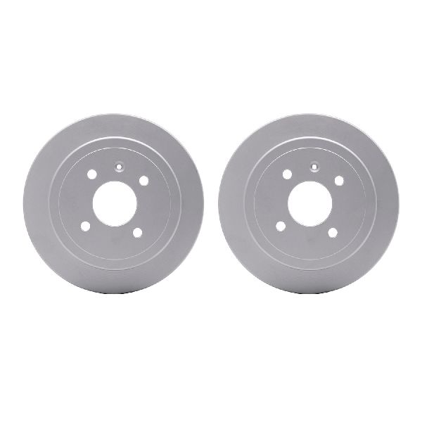 2014-2016 Chevrolet Spark EV Disc Brake Rotor Set - Rear (Dynamic Friction)