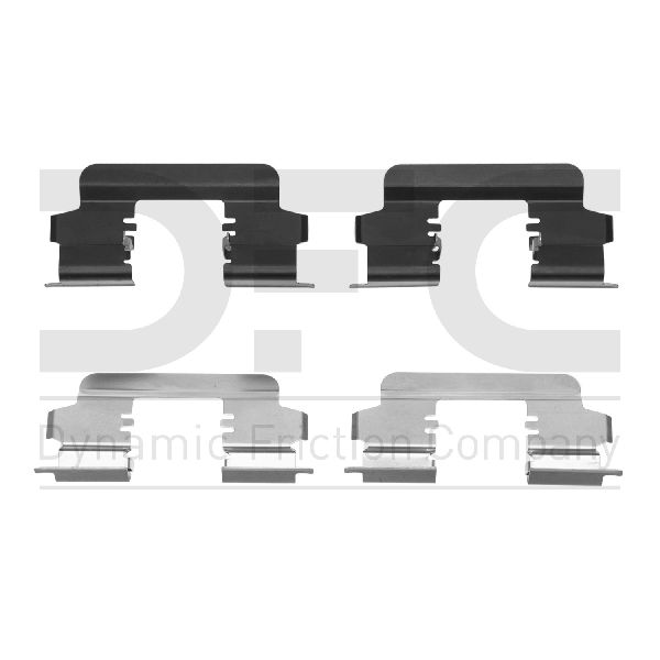 2008-2009 Pontiac G8 Disc Brake Hardware Kit - Rear (Dynamic Friction)