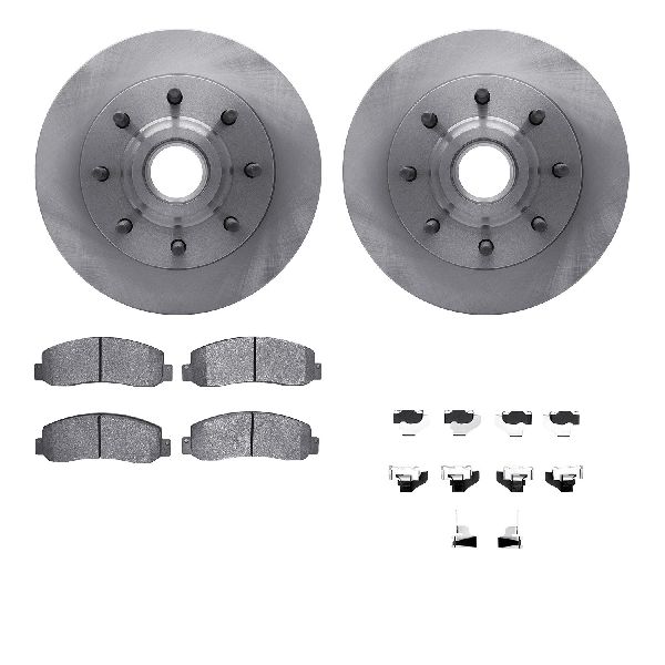 2006-2012 Ford F-350 Super Duty Disc Brake Kit - Front (Dynamic Friction)