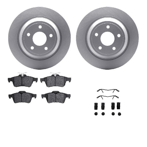 2016-2018 Ford Focus Disc Brake Kit - Rear (Dynamic Friction)