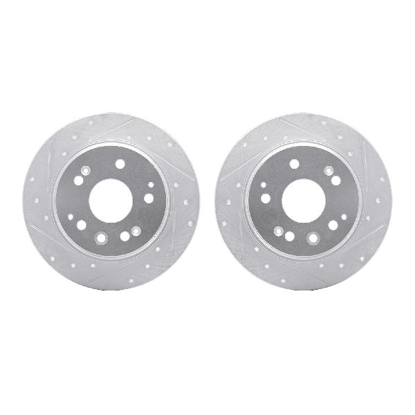 2001-2003 Acura CL Disc Brake Rotor Set - Rear (Dynamic Friction)