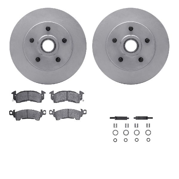 1971-1976 Buick LeSabre Disc Brake Kit - Front (Dynamic Friction)