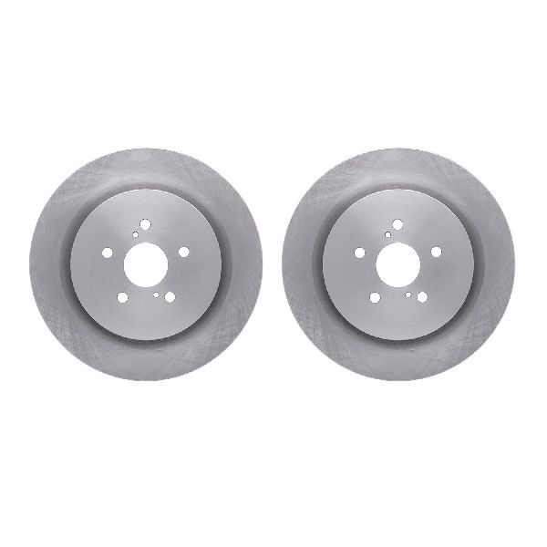 2016-2022 Lexus RX450h Disc Brake Rotor Set - Rear (Dynamic Friction)