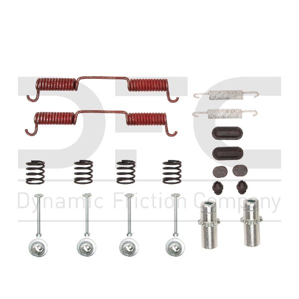 2012-2021 Nissan NV3500 Parking Brake Hardware Kit - Rear (Dynamic Friction)