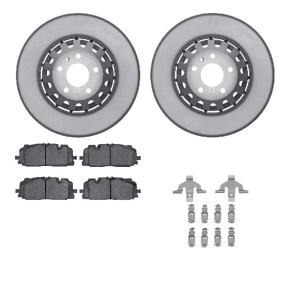 2017-2024 Audi Q7 Disc Brake Kit - Front (Dynamic Friction)