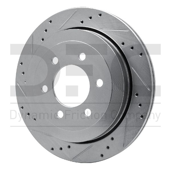 2007-2017 Lincoln Navigator Disc Brake Rotor - Rear Left (Dynamic Friction)
