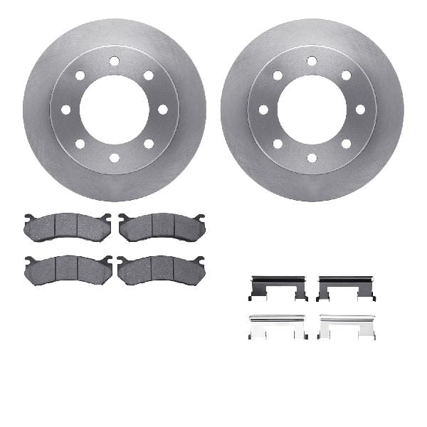 1999-2004 GMC Sierra 2500 Disc Brake Kit - Rear (Dynamic Friction)