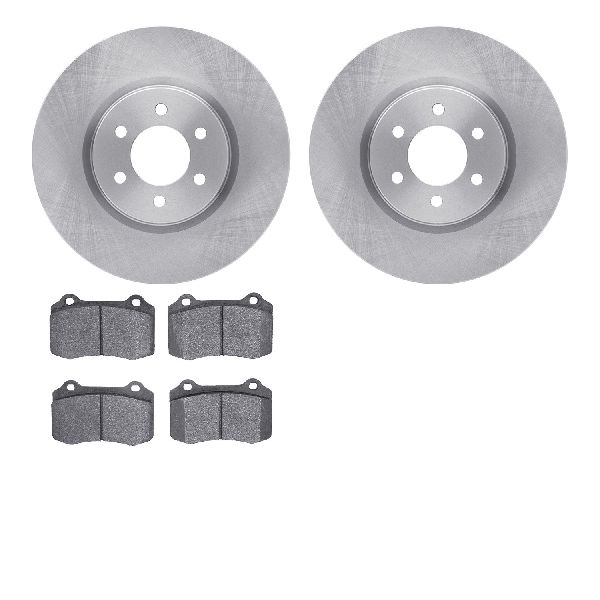 1992-2002 Dodge Viper Disc Brake Kit - Front (Dynamic Friction)