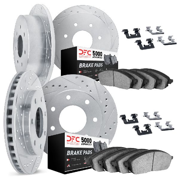 1997 Ford F-250 HD Disc Brake Kit - Front and Rear (Dynamic Friction)