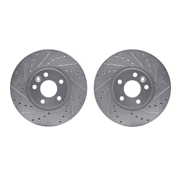 2007-2016 Volvo S80 Disc Brake Rotor Set - Front (Dynamic Friction)