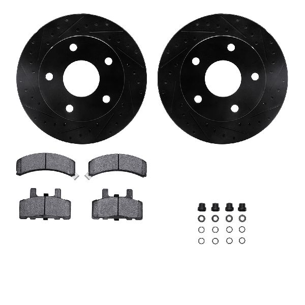 1994-1999 Dodge Ram 1500 Disc Brake Kit - Front (Dynamic Friction)