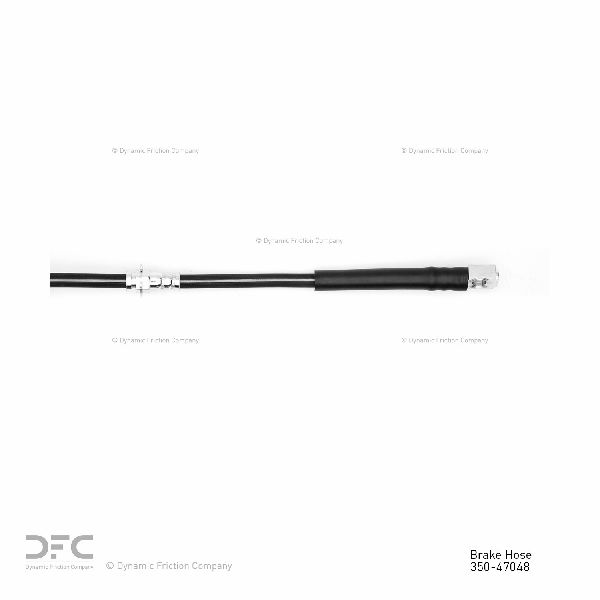 1988-1992 Pontiac Firebird Brake Hydraulic Hose - Front Left (Dynamic Friction)