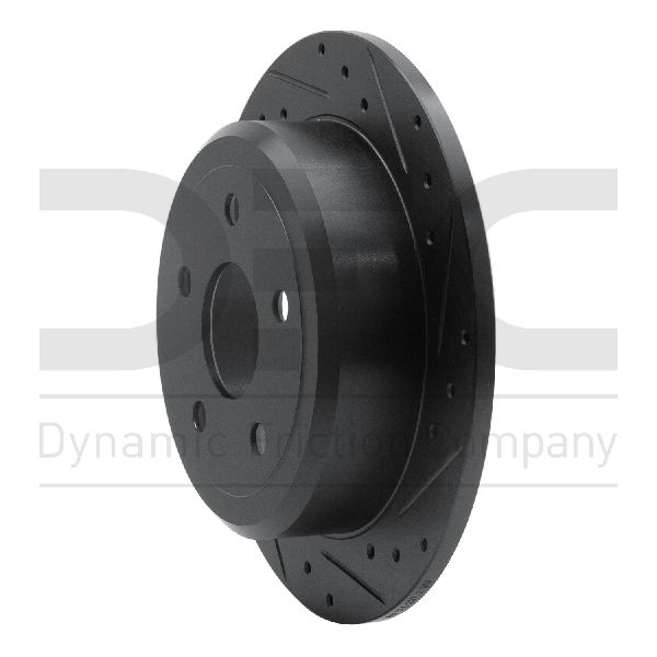 2007-2018 Jeep Wrangler Disc Brake Rotor - Rear Right (Dynamic Friction)