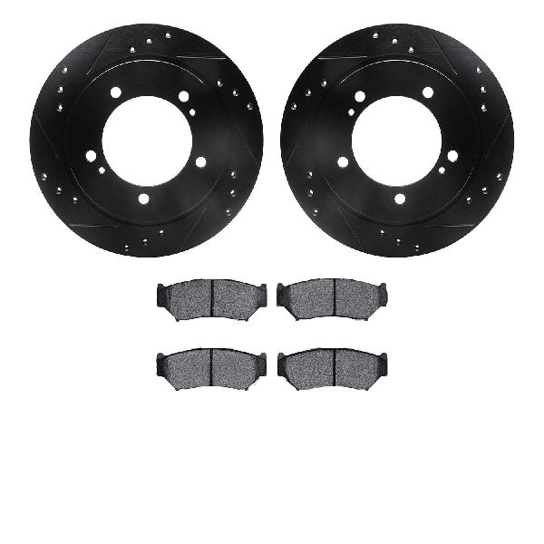 1999-2004 Chevrolet Tracker Disc Brake Kit - Front (Dynamic Friction)
