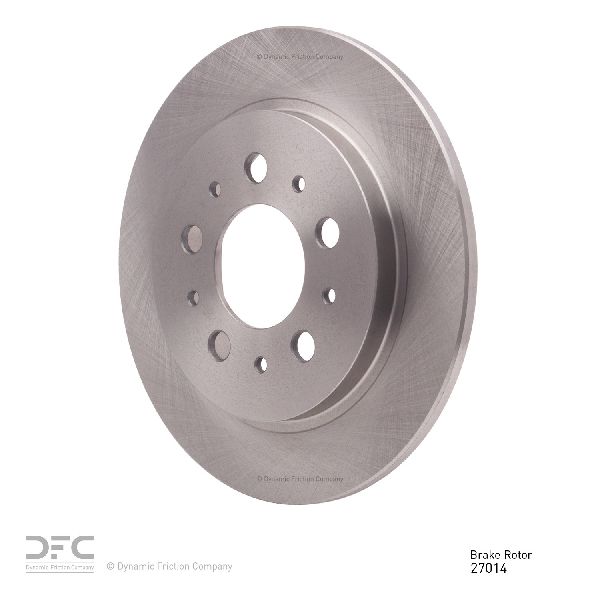 1988-1990 Volvo 740 Disc Brake Rotor - Rear (Dynamic Friction)