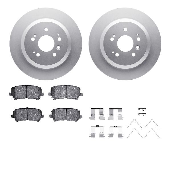 2017-2024 Honda Ridgeline Disc Brake Kit - Rear (Dynamic Friction)