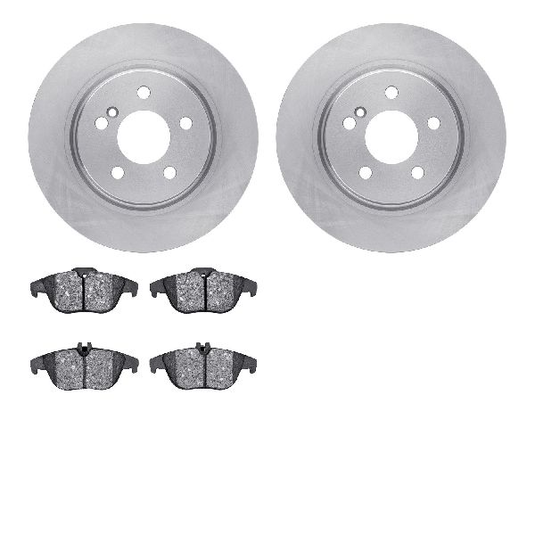 2013-2014 Mercedes-Benz C300 Disc Brake Kit - Rear (Dynamic Friction)