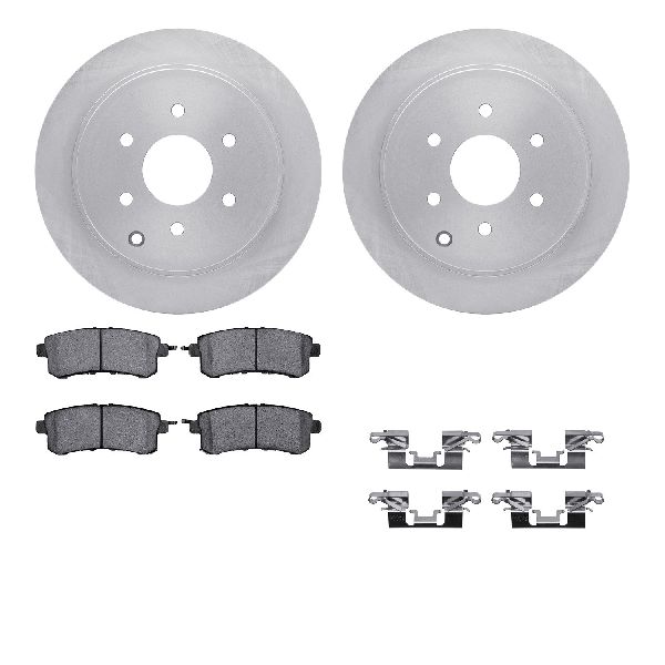 2011-2013 INFINITI QX56 Disc Brake Kit - Rear (Dynamic Friction)