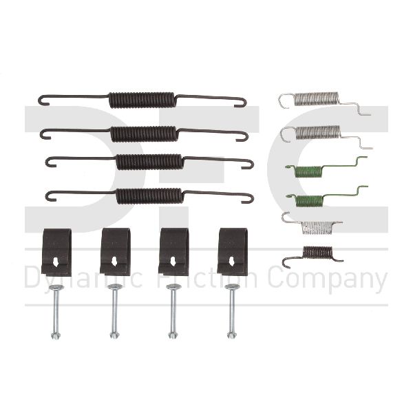 1997-1999 Mercury Tracer Drum Brake Hardware Kit - Rear (Dynamic Friction)