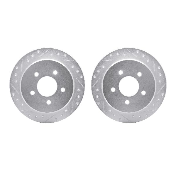 1995-2001 Ford Explorer Disc Brake Rotor Set - Rear (Dynamic Friction)