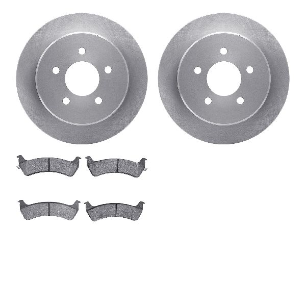 2001-2002 Ford Explorer Sport Disc Brake Kit - Rear (Dynamic Friction)