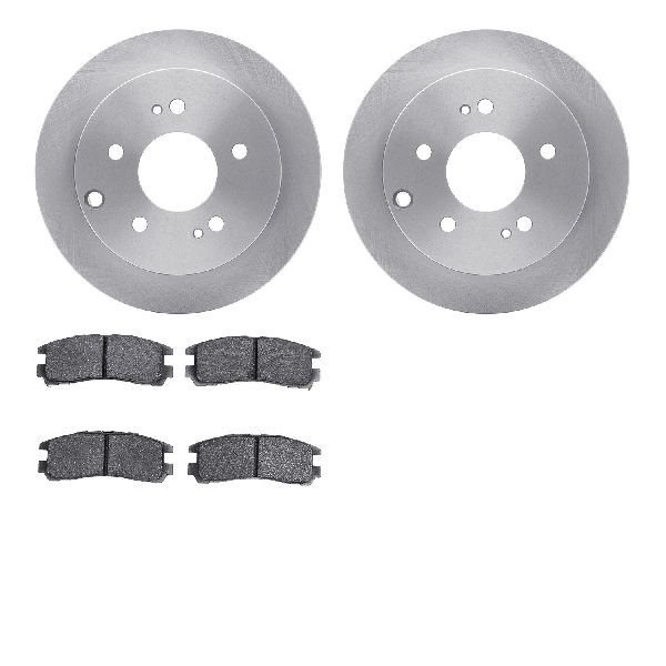 2004-2012 Mitsubishi Galant Disc Brake Kit - Rear (Dynamic Friction)