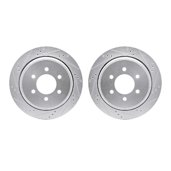 2002-2006 Lincoln Navigator Disc Brake Rotor Set - Rear (Dynamic Friction)