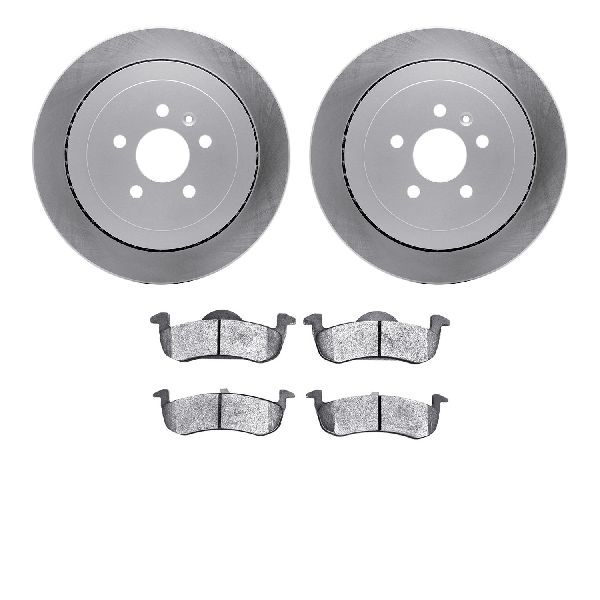 2013-2016 Lincoln MKT Disc Brake Kit - Rear (Dynamic Friction)