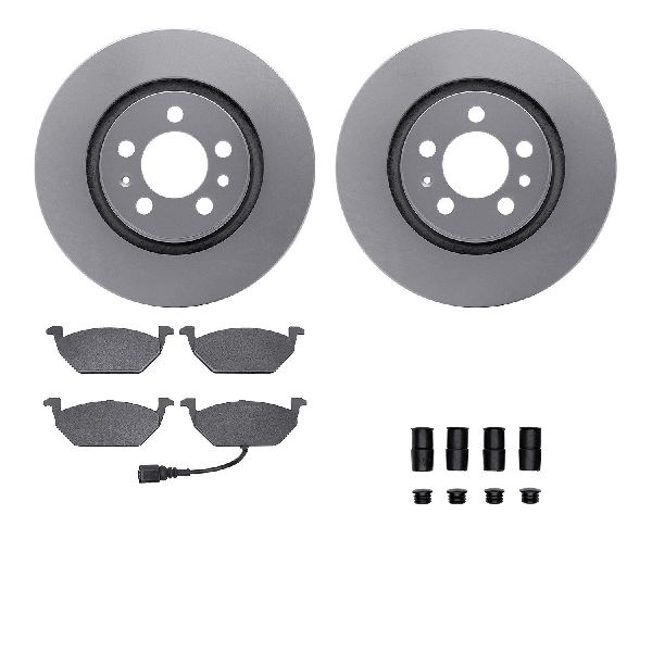 1999-2015 Volkswagen Jetta Disc Brake Kit - Front (Dynamic Friction)