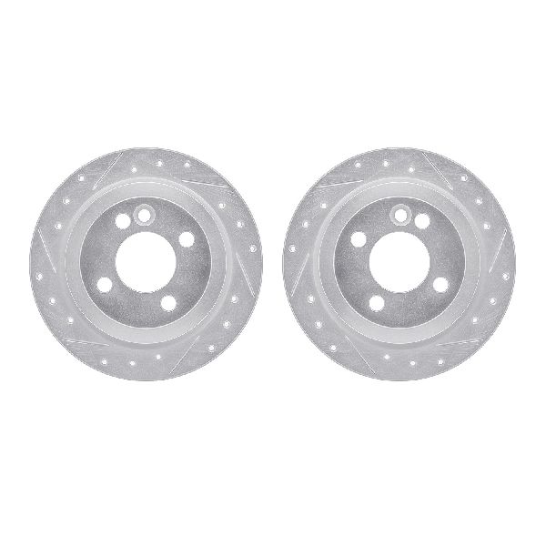2002-2015 Mini Cooper Disc Brake Rotor Set - Rear (Dynamic Friction)