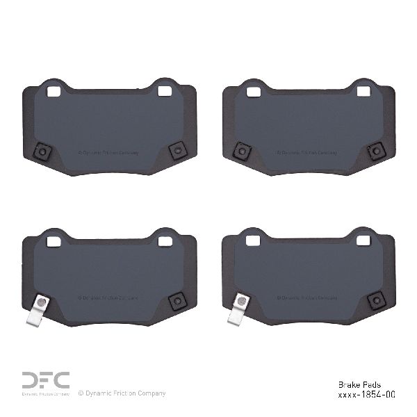 2016-2020 Ford Mustang Disc Brake Pad Set - Rear (Dynamic Friction)