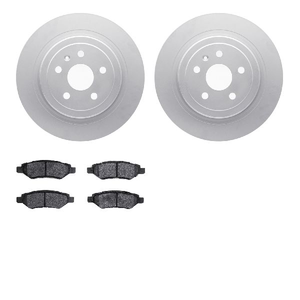 2008-2014 Cadillac CTS Disc Brake Kit - Rear (Dynamic Friction)