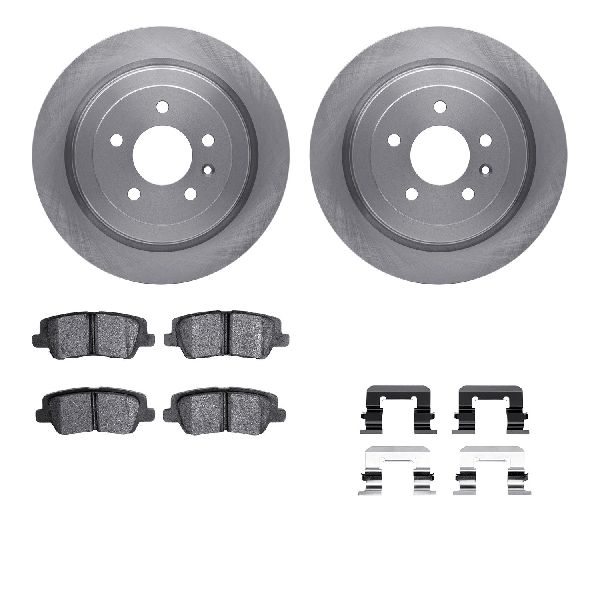 2013-2015 Cadillac ATS Disc Brake Kit - Rear (Dynamic Friction)