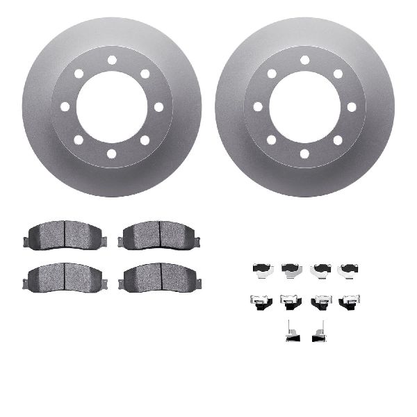 2010-2012 Ford F-350 Super Duty Disc Brake Kit - Front (Dynamic Friction)
